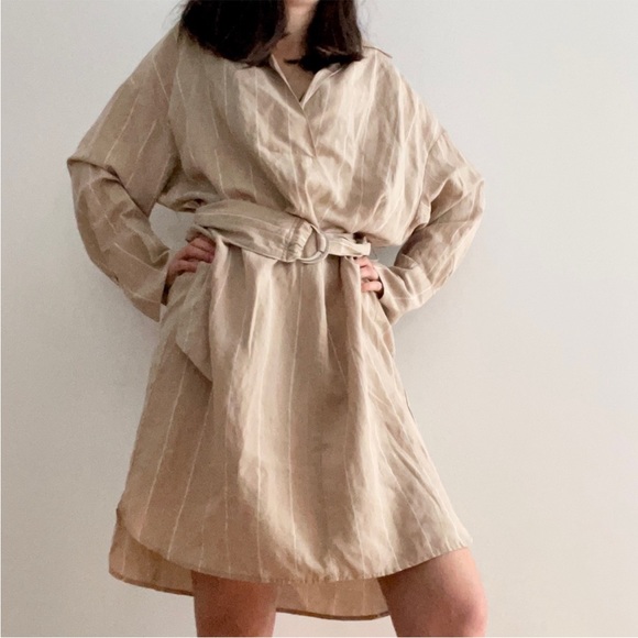 NWOT SOSKEN STUDIOS KYOKO SHIRT DRESS - Picture 2 of 16